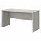 Bush Business Furniture Echo 60W Bow Front Desk, Gray Sand (KI60205-03)