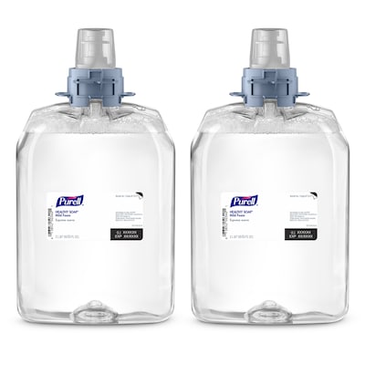 PURELL HEALTHY SOAP Foaming Hand Soap Refill for FMX 20 Dispenser, 2/Carton (5213-02)