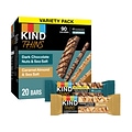 KIND Thins Gluten-Free Bar Variety Pack, 14.8 oz., 20 Bars/Box (41888)