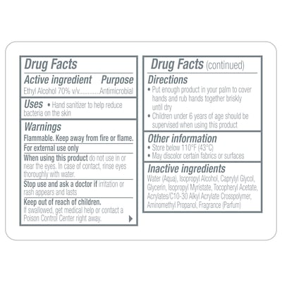 PURELL Advanced 70% Alcohol Gel Hand Sanitizer, Clean Scent, 1 oz., 36/Carton (GOJ390036WRP)