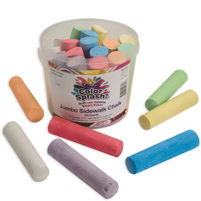 S&S Super Sidewalk Artist Craft Kit, 45/Pack (AP282)