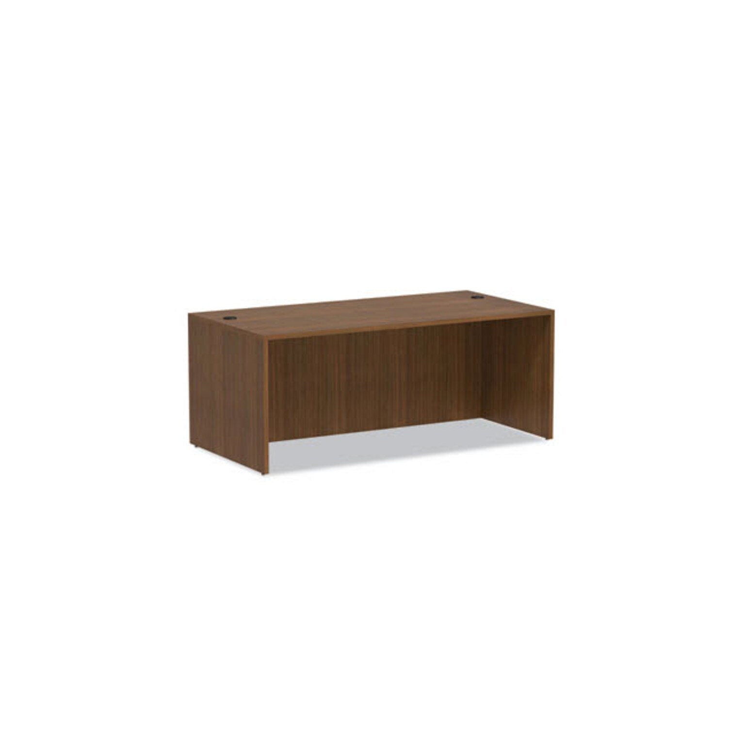 Alera Valencia Series 71 Straight Front Desk Shell, Modern Walnut (ALEVA217236WA)