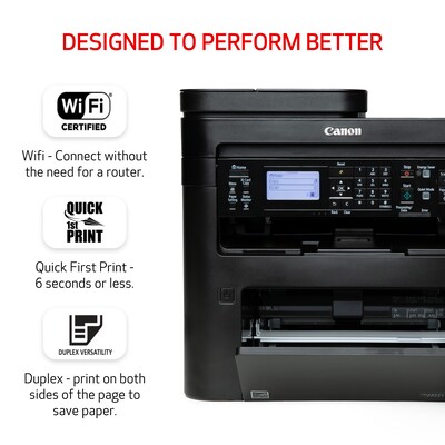 Canon ImageCLASS MF264dw II Wireless Black & White All-in-One Laser Printer (5938C020)