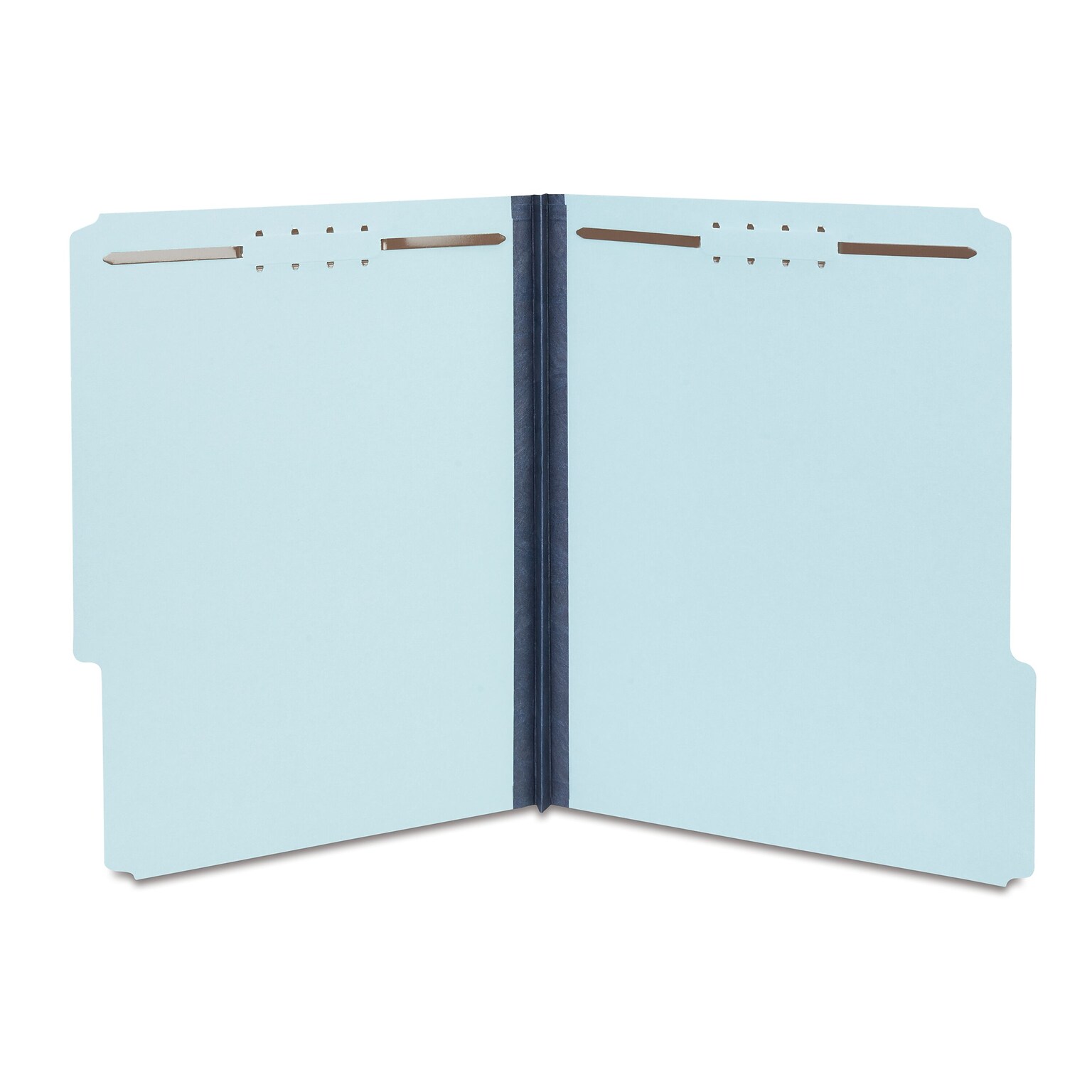 Staples® 60% Recycled Pressboard Classification Folder, 1 Expansion, Letter Size, Light Blue, 25/Box (ST765560/765560)