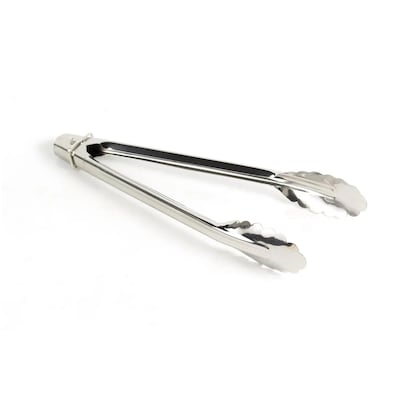 Better Houseware Tongs with Lock, 9, Stainless Steel (93/9)