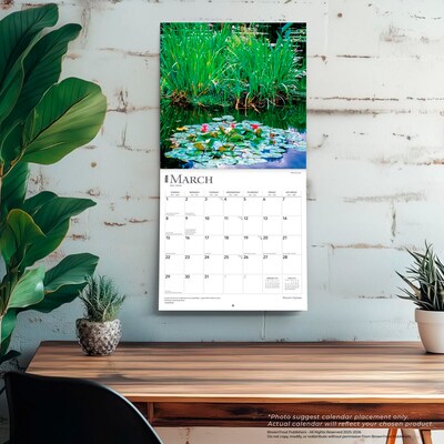 2026 BrownTrout Monet's Garden 12" x 12" Monthly Wall Calendar (9798330704675)