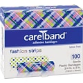 Care Band® Adhesive Bandages; Fashion Strips, 100 PCS
