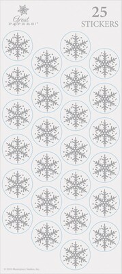 Masterpiece Studios® Envelope Seals; Silver Foil Flakes