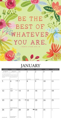 2025 Willow Creek Live, Laugh, Love Art 12" x 12" Monthly Wall Calendar (43776)