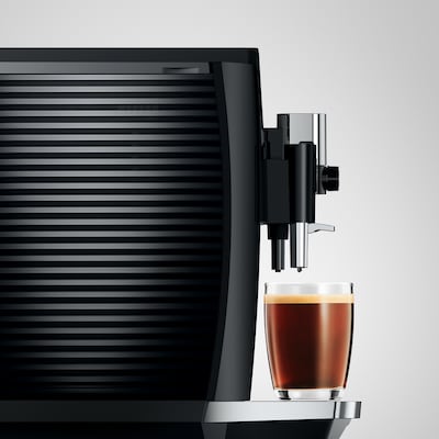 JURA E8 2-Cups Coffee & Espresso Machine Combination, Piano Black (15648)