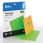 Quill Brand® Laser Address Labels, 1" x 2-5/8", Fluorescent Green, 900 Lables (Comparable to Avery 5971)