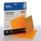 Quill Brand® Laser Address Labels, 1" x 2-5/8", Fluorescent Orange, 900 Labels (730992)