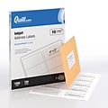 Quill® InkJet Address Labels; White, 2x4, 1000 Labels, Comparable to Avery 8463