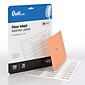 Quill Brand® Inkjet Address Labels, 1" x 2-5/8", Matte Clear, 750 Labels (Compare to Avery 8660 & 18660)