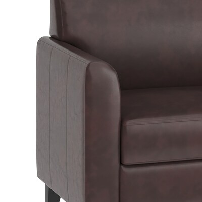 Flash Furniture HERCULES Diplomat Series LeatherSoft Office Guest and Reception Chair, Brown (BT8271BN)
