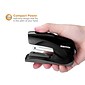 Bostitch Flat Clinch Desktop Stapler, 40 Sheet Capacity, Black (B175-BLK)