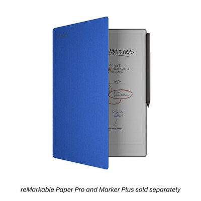 reMarkable Mosaic Weave BookFolio Pro for Paper Pro, Cobalt (RM07B-1003NW)