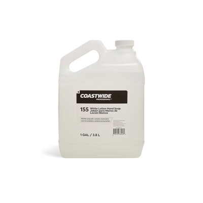 Coastwide Professional™ Lotion Hand Soap Refill, Coconut Scent, 1 Gal., 4/Carton (CW155RU01-ACT)