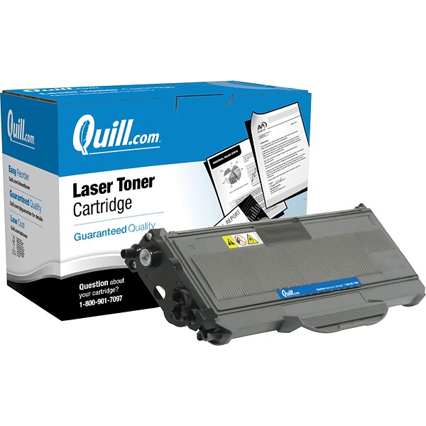 Quill Brand® Remanufactured Black High Yield Toner Cartridge Replacement for Brother TN360 (TN360) (Lifetime Warranty)
