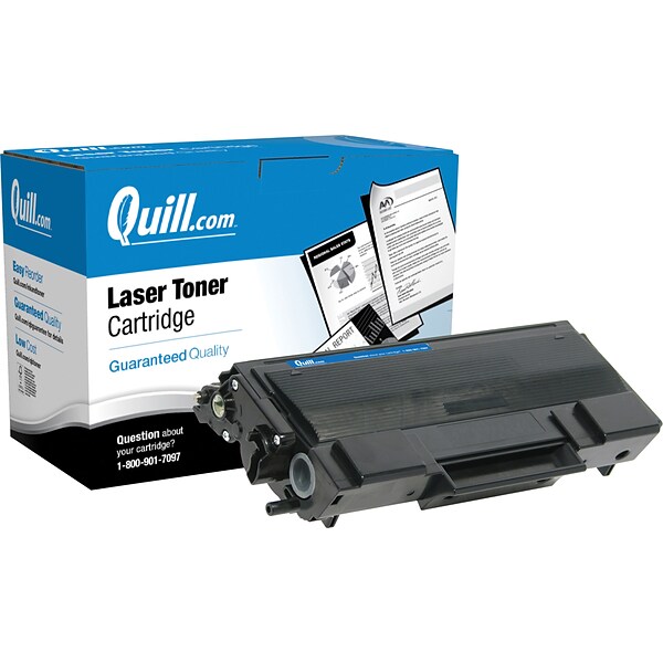 Quill Brand® Remanufactured Black High Yield Toner Cartridge Replacement for Brother TN650 (TN650) (Lifetime Warranty)