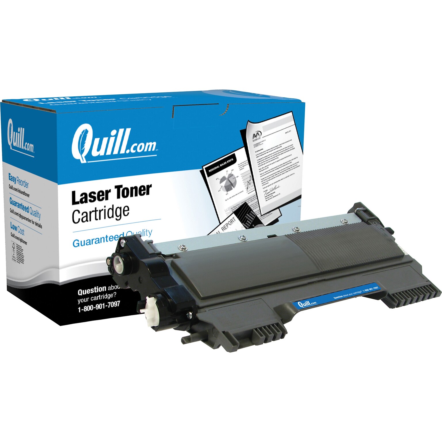 Quill Brand Remanufactured Brother® TN450 High Yield Black Toner Cartridge (100% Satisfaction Guaranteed)