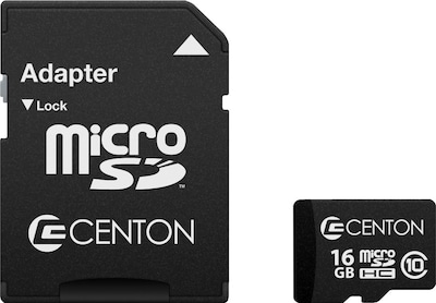 Centon Micro SDHC™ Cards; Class 10, 16GB