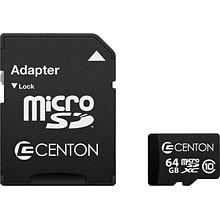 Centon Micro SDXC™ Cards; Class 10, 64GB