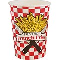 Paper French Fry Cups; 12oz., 1000/Case