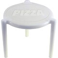 Pizza Lid Support; Plastic, 1, White, 1000/Case