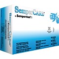 Sempermed SemperCare  Latex Free Cream Vinyl Exam Gloves, Large, 100/Box (102810BX)