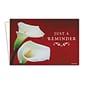 Custom Full Color PrivaCards™, 4" x 6" Folded Cards with Privacy Seal, White Silk 100# Cover, 2-Sided, 100/Pk