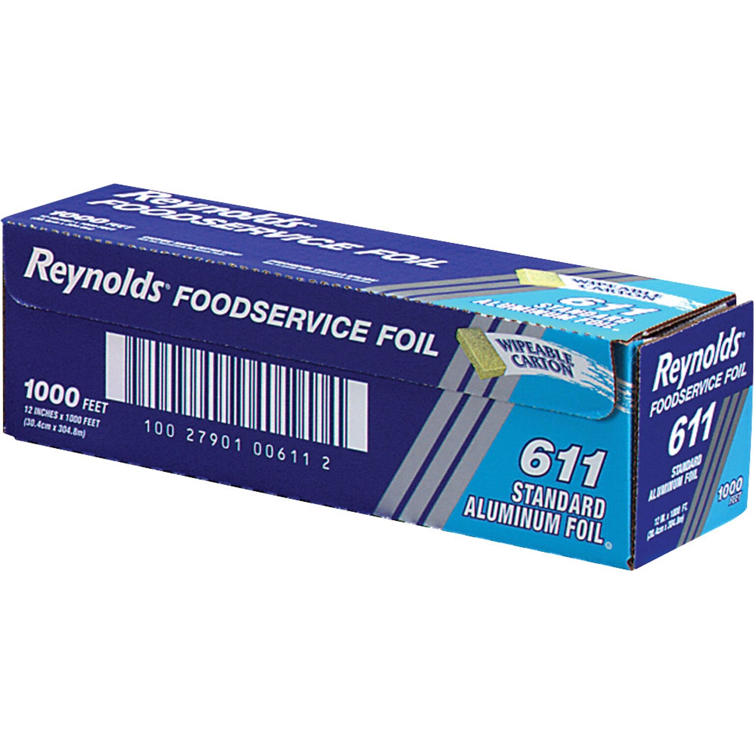 Reynolds Wrap® 611 Standard Aluminum Foil; 12(W) x 1000(L), Silver, 1 Roll