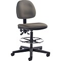 Global® Multi Function Drafting Stool; Grey