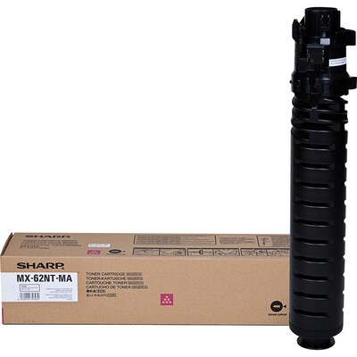 Sharp® MX62NTMA Magenta Laser Toner Cartridge