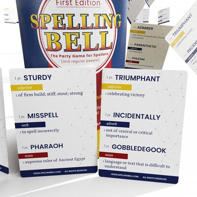 Spelling Bell Spelling Game - First Edition, Grades 7+ (SPB162468)