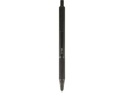 Zebra G-750 Retractable Gel Pens, Medium Point, Black/Blue Ink, 2/Pack (49802)
