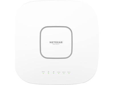 Netgear Insight AX7800 Tri Band WiFi 6E Access Point, White (WAX638E111NAS)