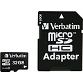 Verbatim® Memory Card; MicroSDHC™, Class 4, 32GB