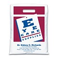 Medical Arts Press® Eye Care Personalized Large 2-Color Supply Bags; Eye Chart, Eye Care Supplies