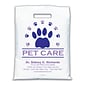 Medical Arts Press® Veterinary Personalized Large 2-Color Supply Bags; 9 x 13", Paw Prints, Pet Care, 100 Bags, (56747)