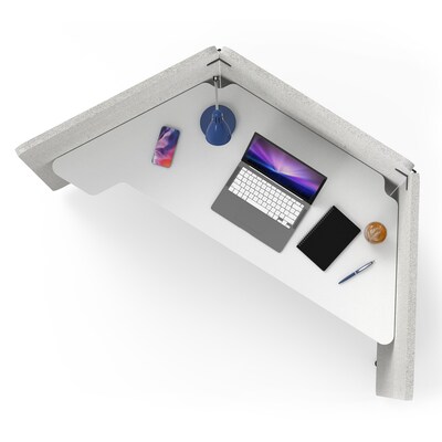 Luxor RECLAIM 3-Panel Acoustic Work Pod (RCLMWP3)