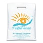 Medical Arts Press® Eye Care Personalized Large 2-Color Supply Bags; 9 x 13", Brighten Your Day, 100 Bags, (53488)