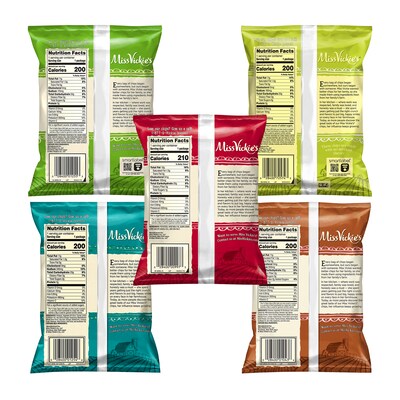 Miss Vickie's Kettle Cooked Variety Potato Chips, 30 Bags/Pack (295-00010)