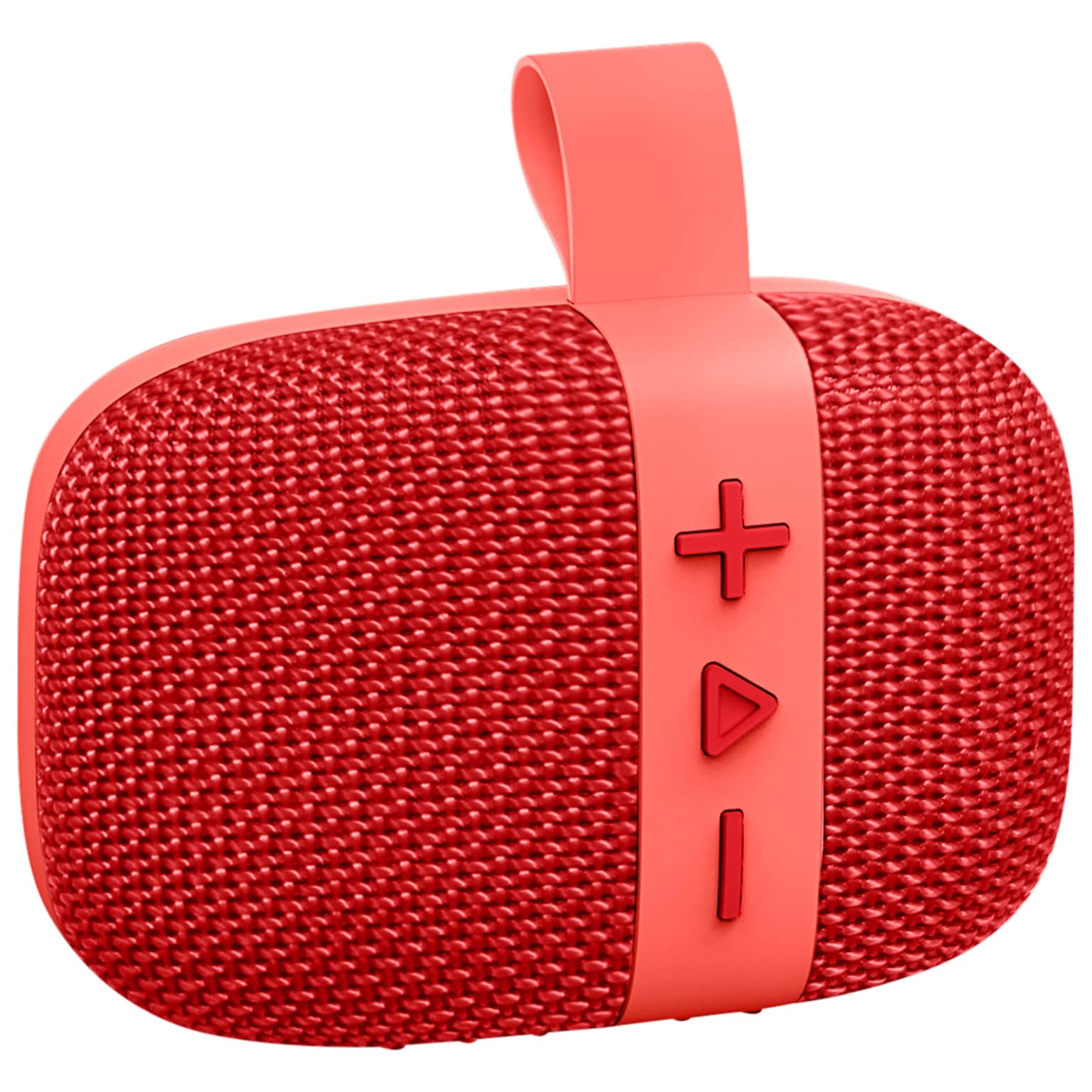 STUDIO PRO by FISHER ECO GO Wireless Bluetooth Portable Speaker with FM Radio, Waterproof, Red (SBT294R)