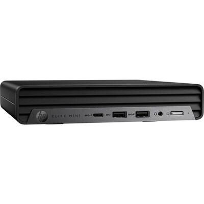 HP Elite 800 G9 Mini Desktop Computer, Intel Core i5-12500T, 16GB RAM, 256GB SSD, Windows 11 Pro, Keyboard + Mouse (AS1F8AT#ABA)