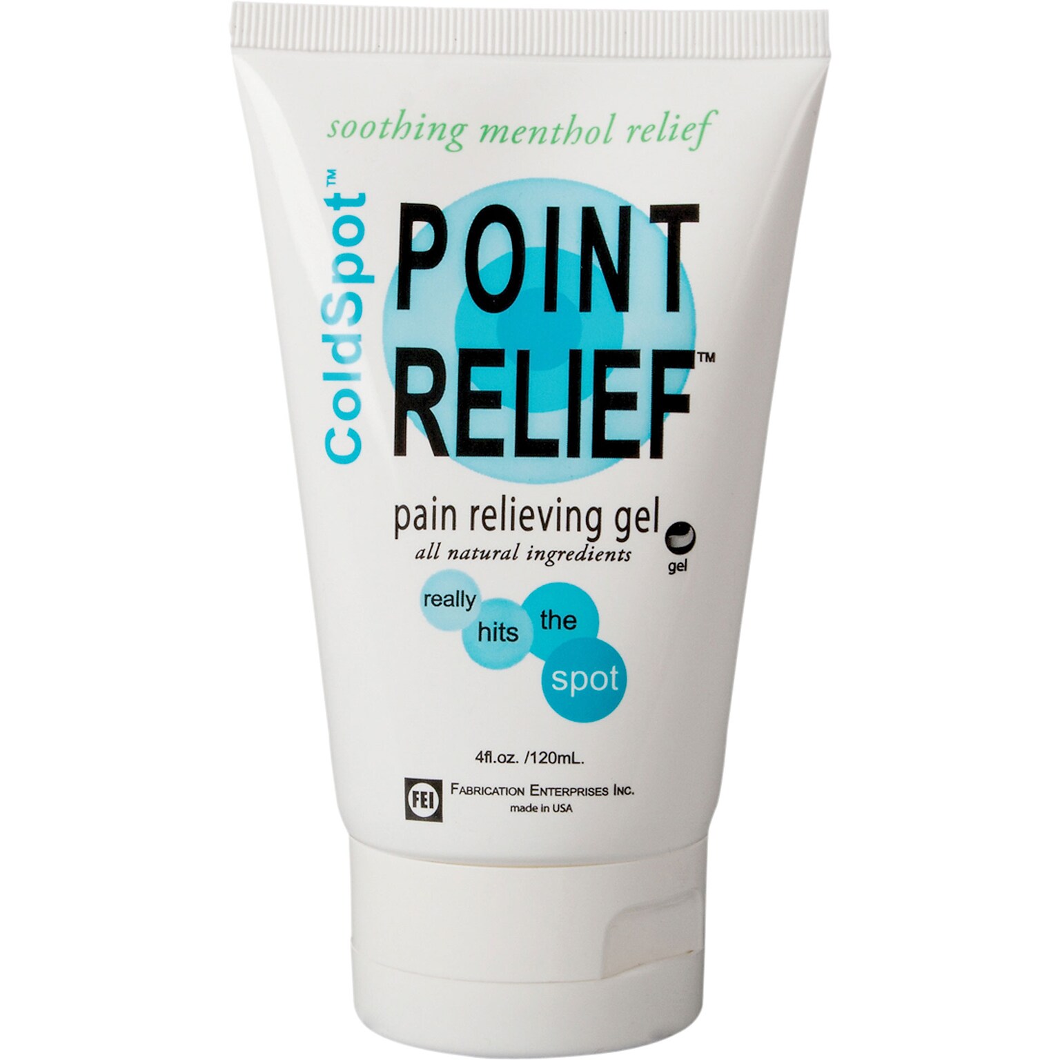 Point Relief™ ColdSpot™ Pain Reliever; 4oz. Gel Tube