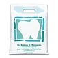 Medical Arts Press® Dental Personalized Large 2-Color Supply Bags; 9 x 13", Tooth w/Border, 100 Bags, (59752)