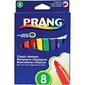Prang® Art Markers; Bullet Tip, 8 Classic Colors