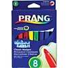 Prang® Washable Art Markers; Bullet Tip, 8 Classic Colors