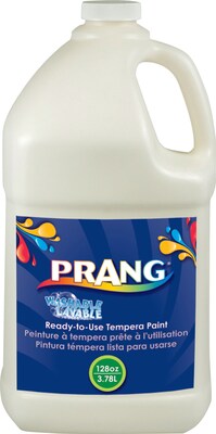 Prang® Ready-To-Use Washable Paint; Gallon, White